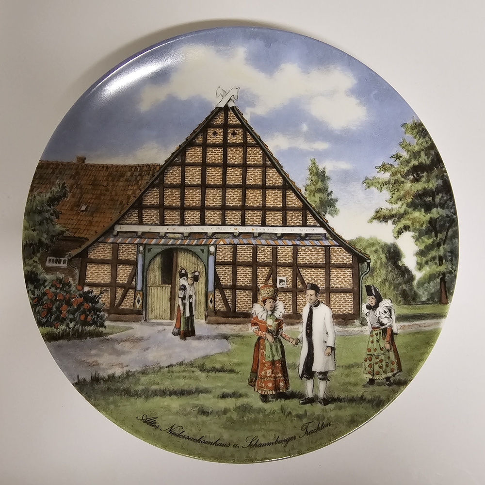 Kaiser Porcelain Collector Plate – Schaumburger Land 1. Motiv – 9.75" Germany